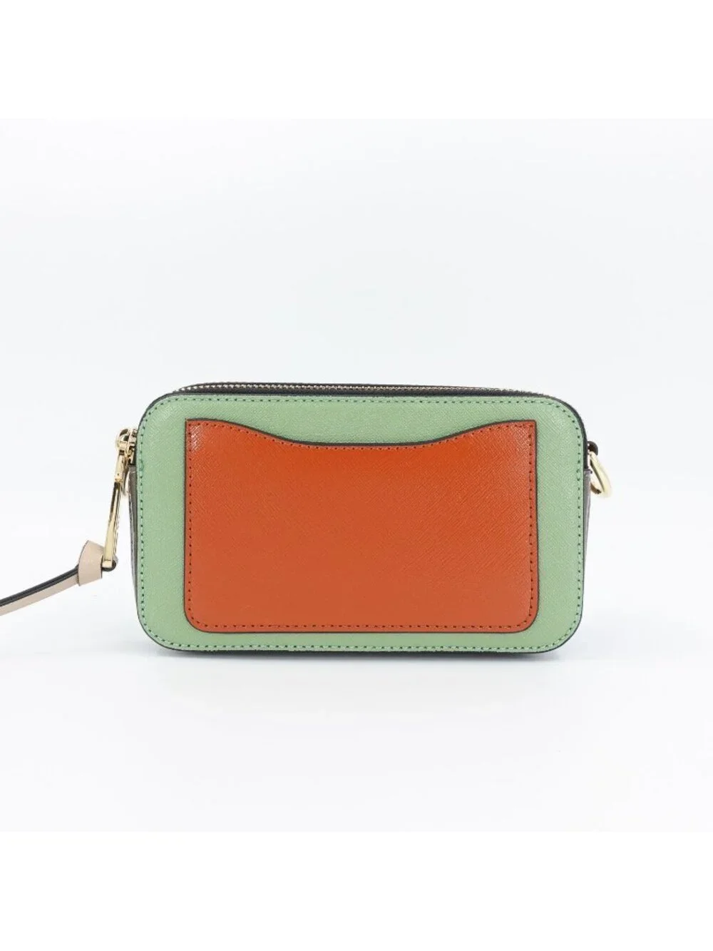 Marc Jacobs Snapshot Small Leather Camera Bag Green OS